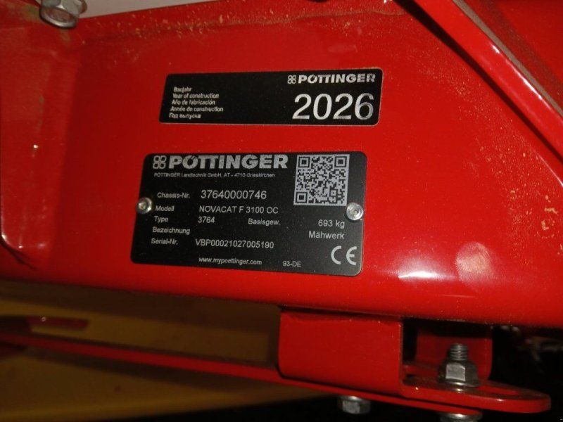 Pöttinger NOVACAT F 3100 OC