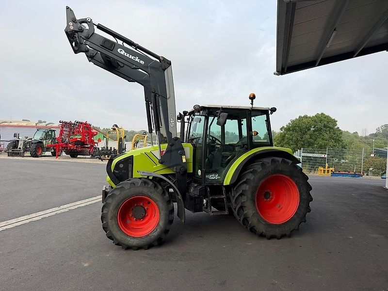 Claas Axos 340 CX + Quicke Q45