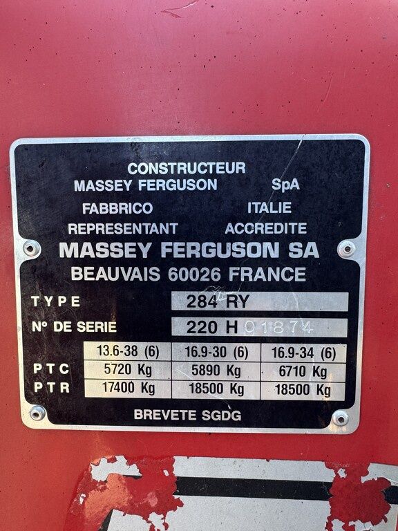 Massey-Ferguson 284