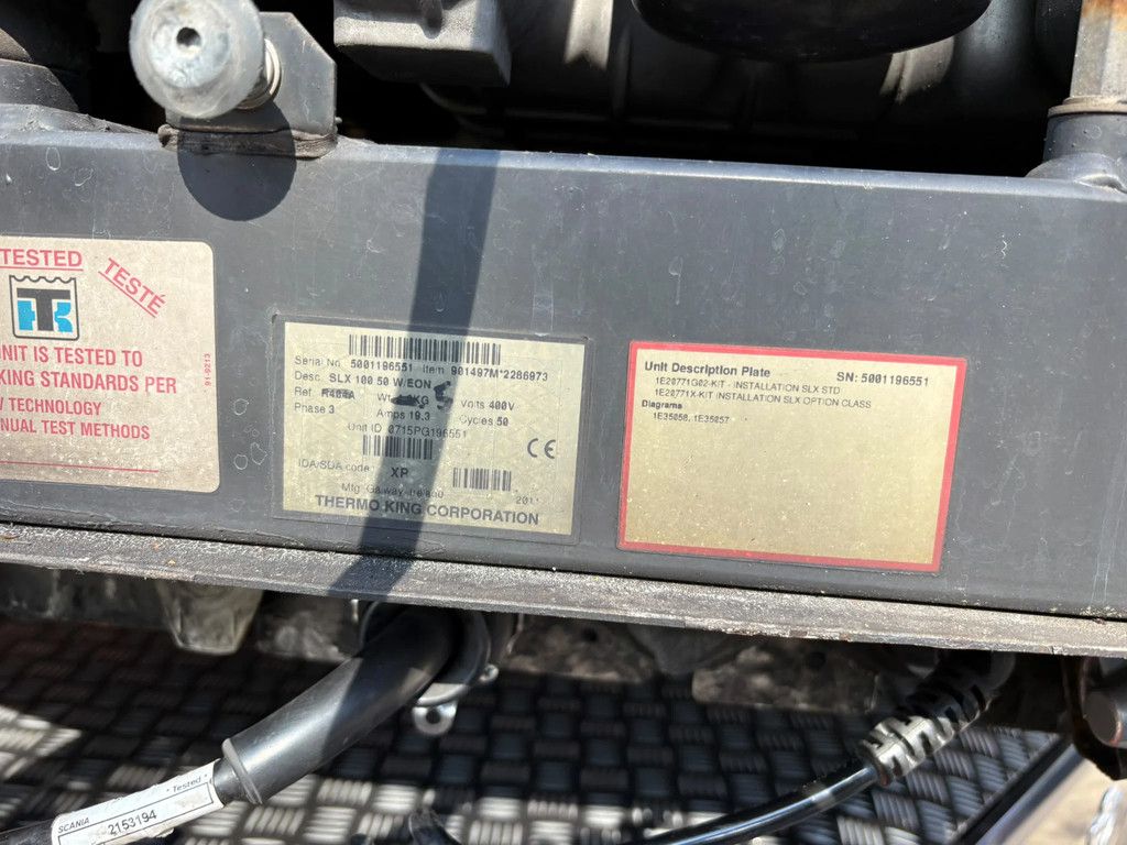 Krone SZ Thermo King SLX100 D+E 2T LBW Liftas+Stuuras NL Trailer