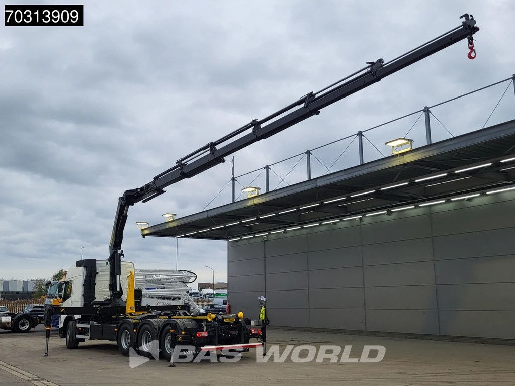 Volvo FMX 500 8X4 COMING SOON! NEW Palfinger PK33002 Crane + HT22TEC Hooklift Lift-Steering Axle