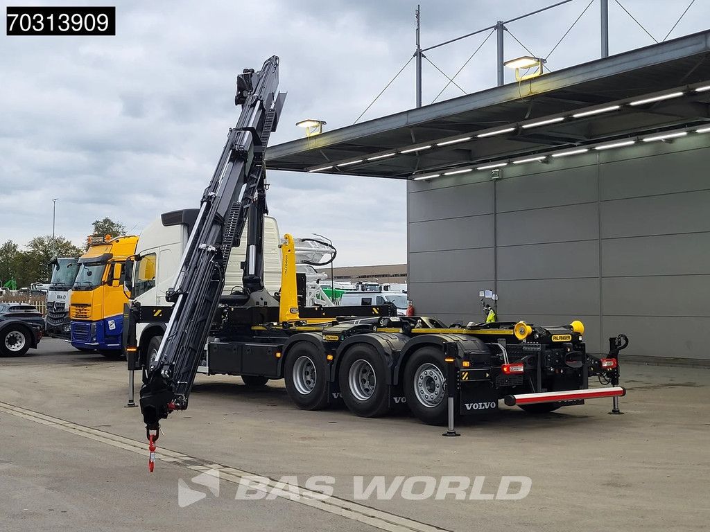 Volvo FMX 500 8X4 COMING SOON! NEW Palfinger PK33002 Crane + HT22TEC Hooklift Lift-Steering Axle