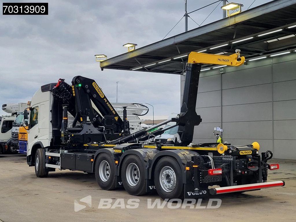 Volvo FMX 500 8X4 COMING SOON! NEW Palfinger PK33002 Crane + HT22TEC Hooklift Lift-Steering Axle