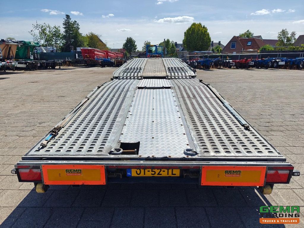 Aksoylu 2 AXLE SEMI TRAILER AutoTransporter 4 Lader - 4300 KG Lier + Remote - HefDek - FullyEquipped 02/2027 APK