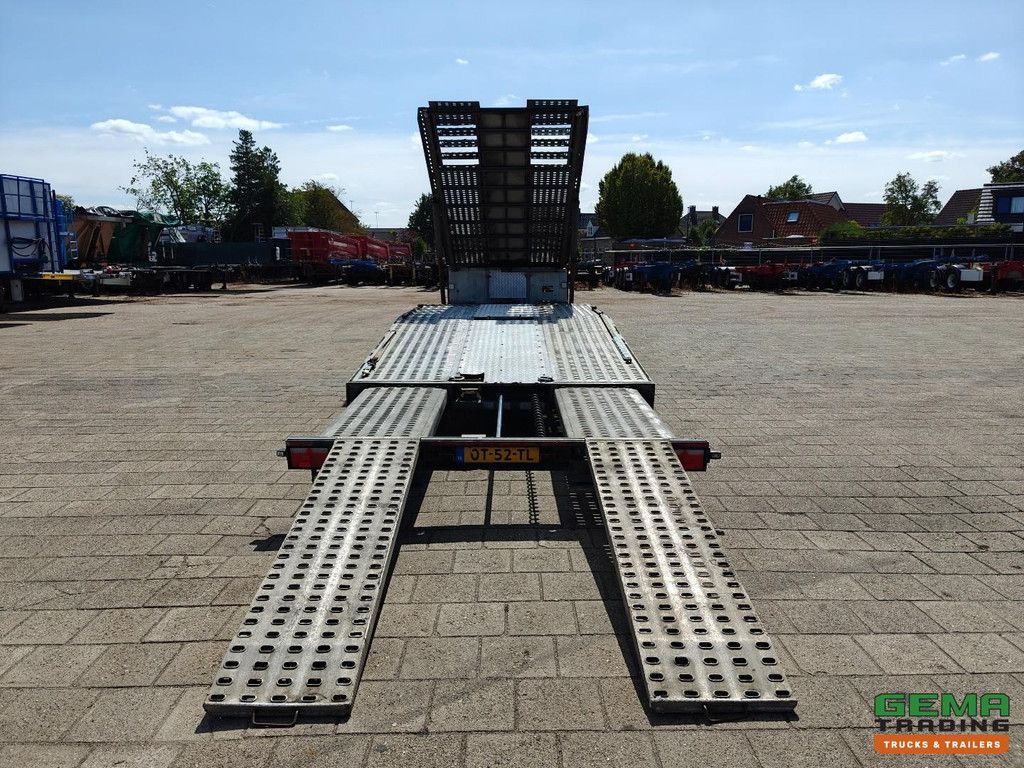Aksoylu 2 AXLE SEMI TRAILER AutoTransporter 4 Lader - 4300 KG Lier + Remote - HefDek - FullyEquipped 02/2027 APK