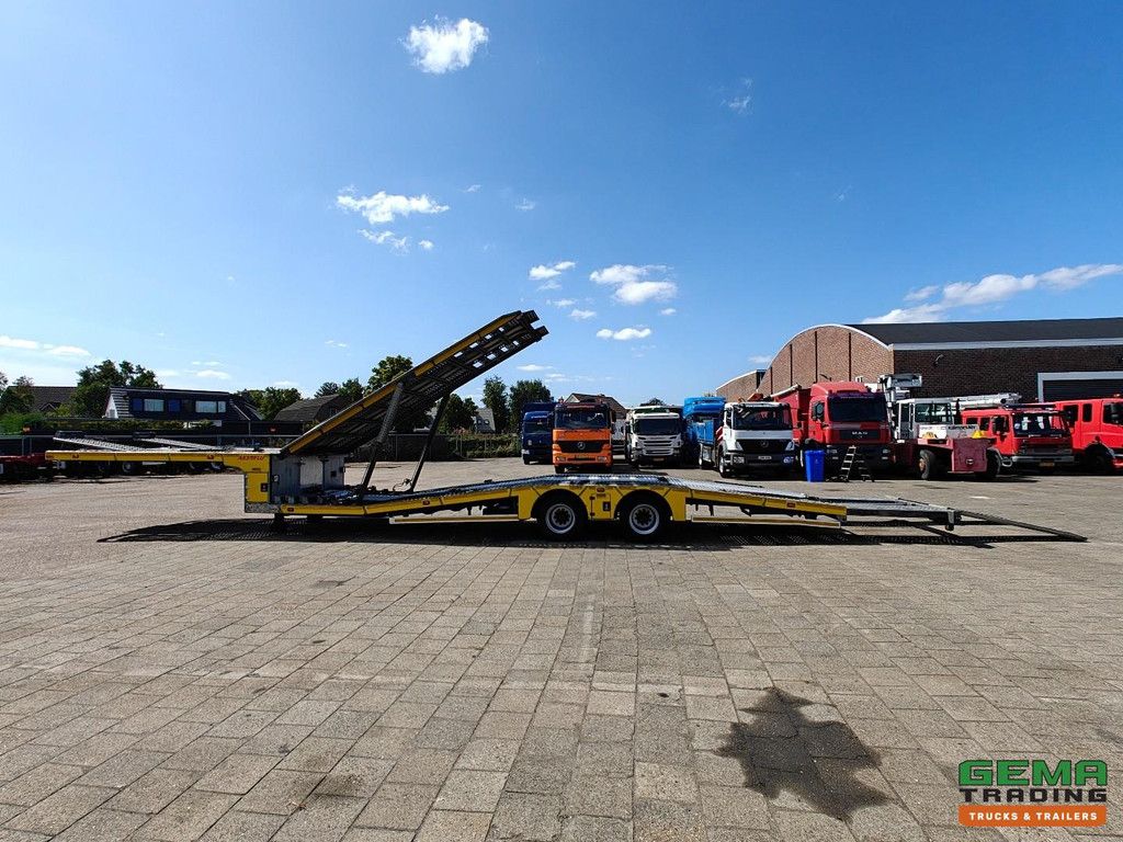 Aksoylu 2 AXLE SEMI TRAILER AutoTransporter 4 Lader - 4300 KG Lier + Remote - HefDek - FullyEquipped 02/2027 APK