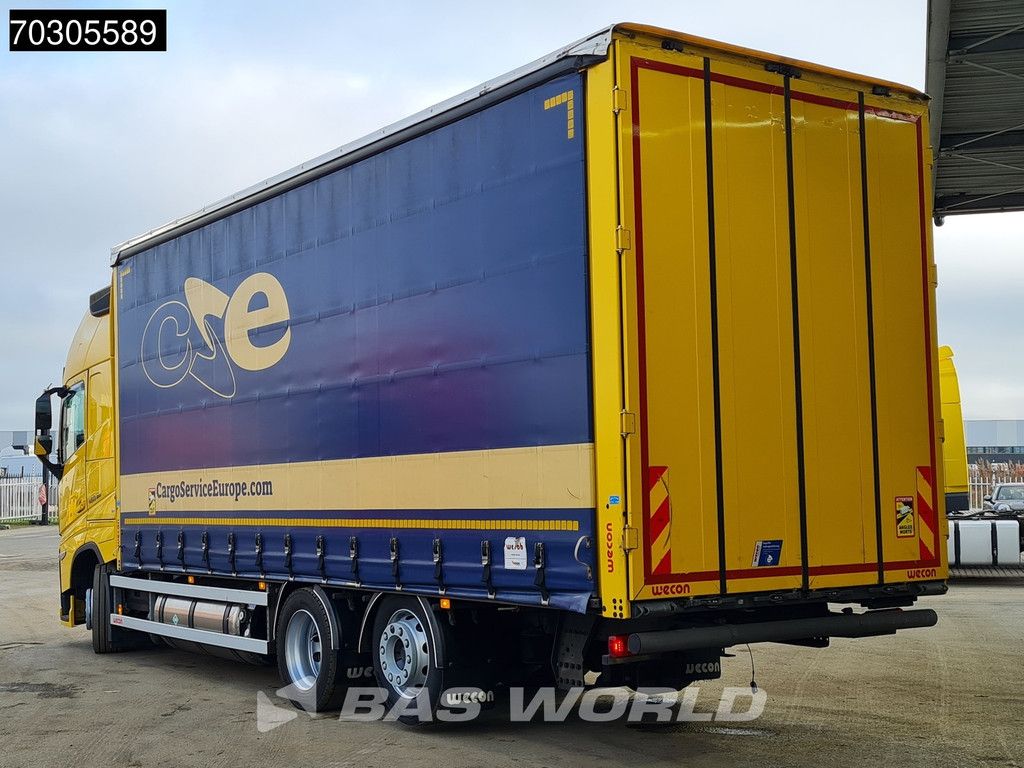 Volvo FH 460 6X2 Curtainsider LNG Engine Sliding roof Lift-Axle I-Park cool VEB+