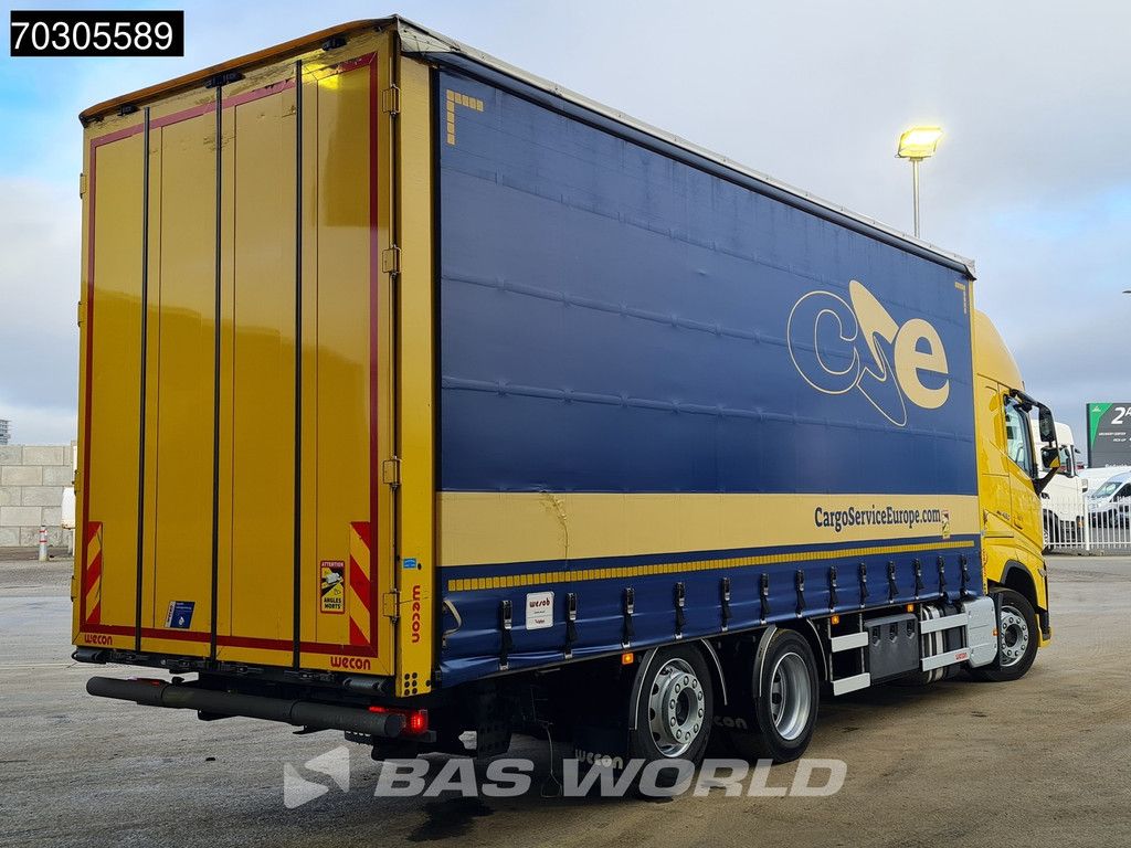 Volvo FH 460 6X2 Curtainsider LNG Engine Sliding roof Lift-Axle I-Park cool VEB+