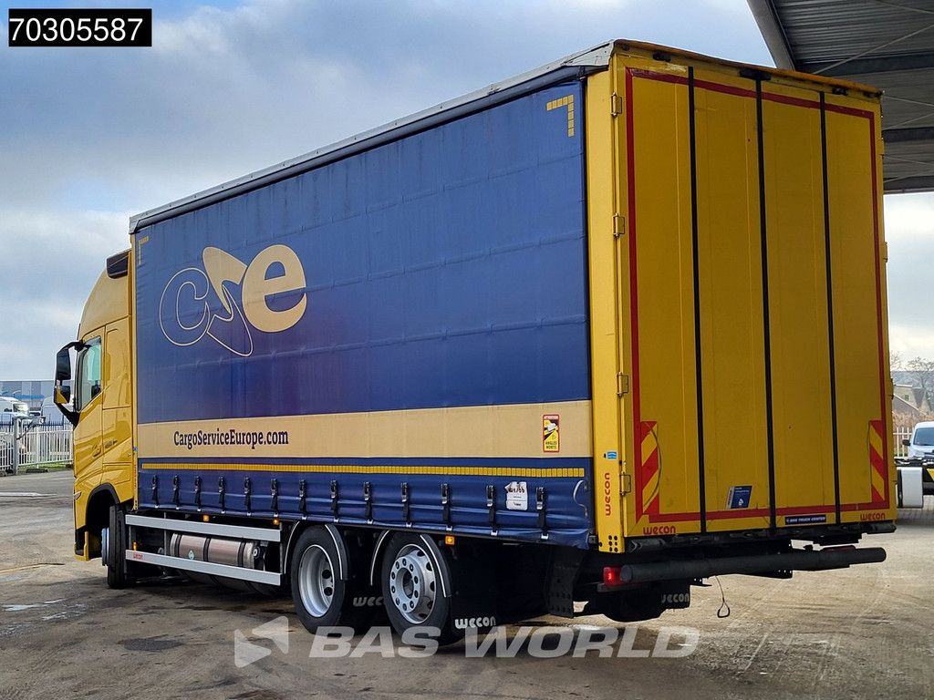 Volvo FH 460 6X2 Curtainsider LNG Engine Sliding roof Lift Axle I-Park cool VEB+