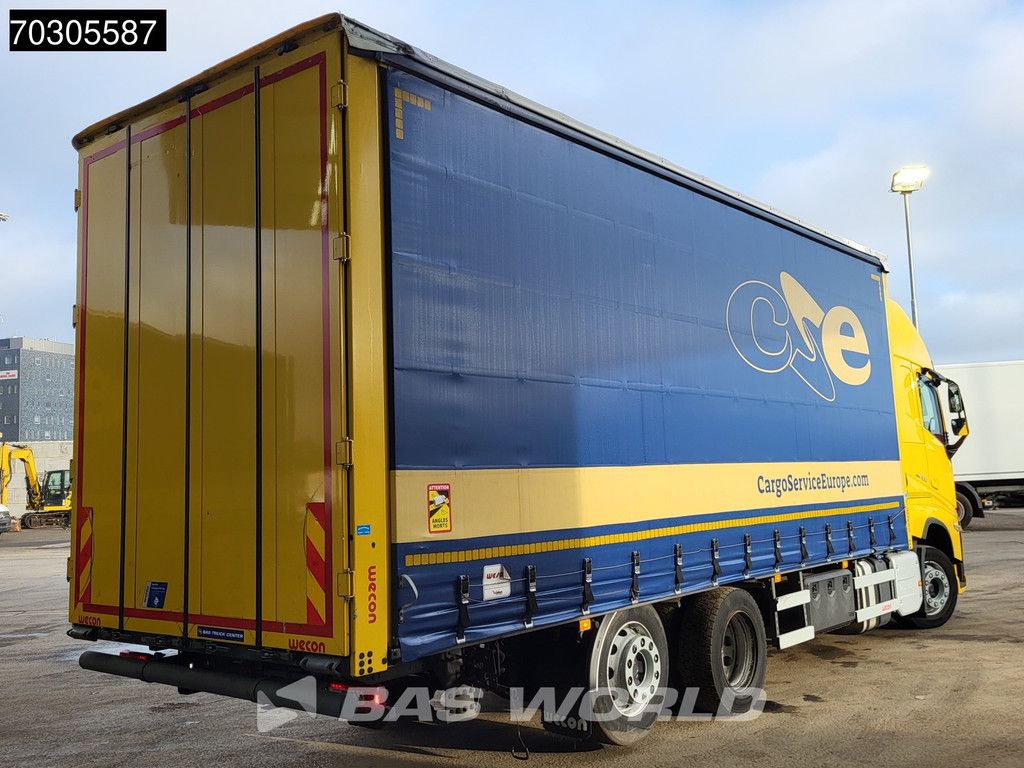 Volvo FH 460 6X2 Curtainsider LNG Engine Sliding roof Lift Axle I-Park cool VEB+
