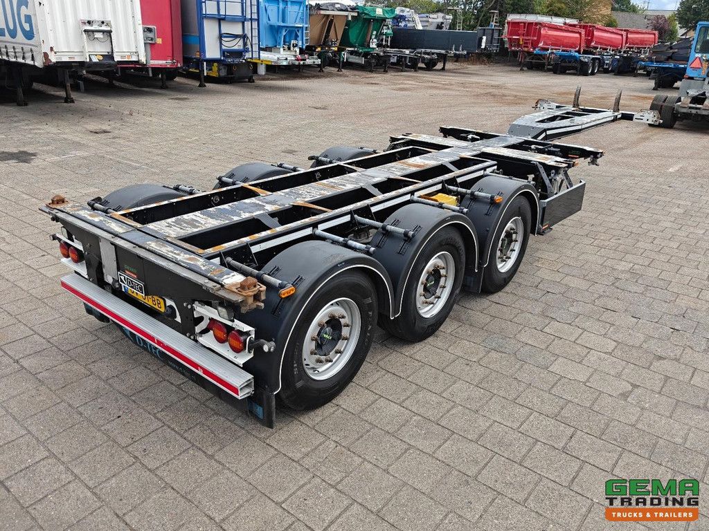 D-Tec FLEXITRAILER FT-LS-S Multi - 3x Extendable - Lift Axle - 4879KG - Valx Disc Brake - 3 Pieces In Stock
