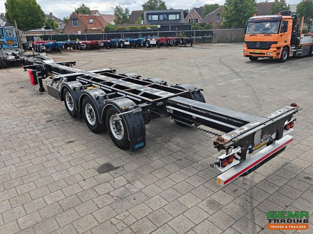 D-Tec FLEXITRAILER FT-LS-S Multi - 3x Extendable - Lift Axle - 4879KG - Valx Disc Brake - 3 Pieces In Stock