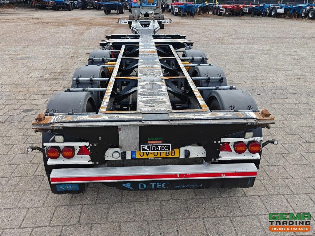 D-Tec FLEXITRAILER FT-LS-S Multi - 3x Extendable - Lift Axle - 4879KG - Valx Disc Brake - 3 Pieces In Stock