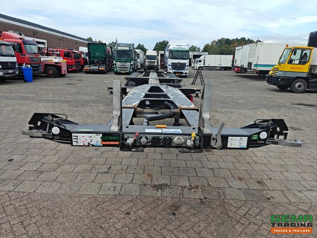 D-Tec FLEXITRAILER FT-LS-S Multi - 3x Extendable - Lift Axle - 4879KG - Valx Disc Brake - 3 Pieces In Stock