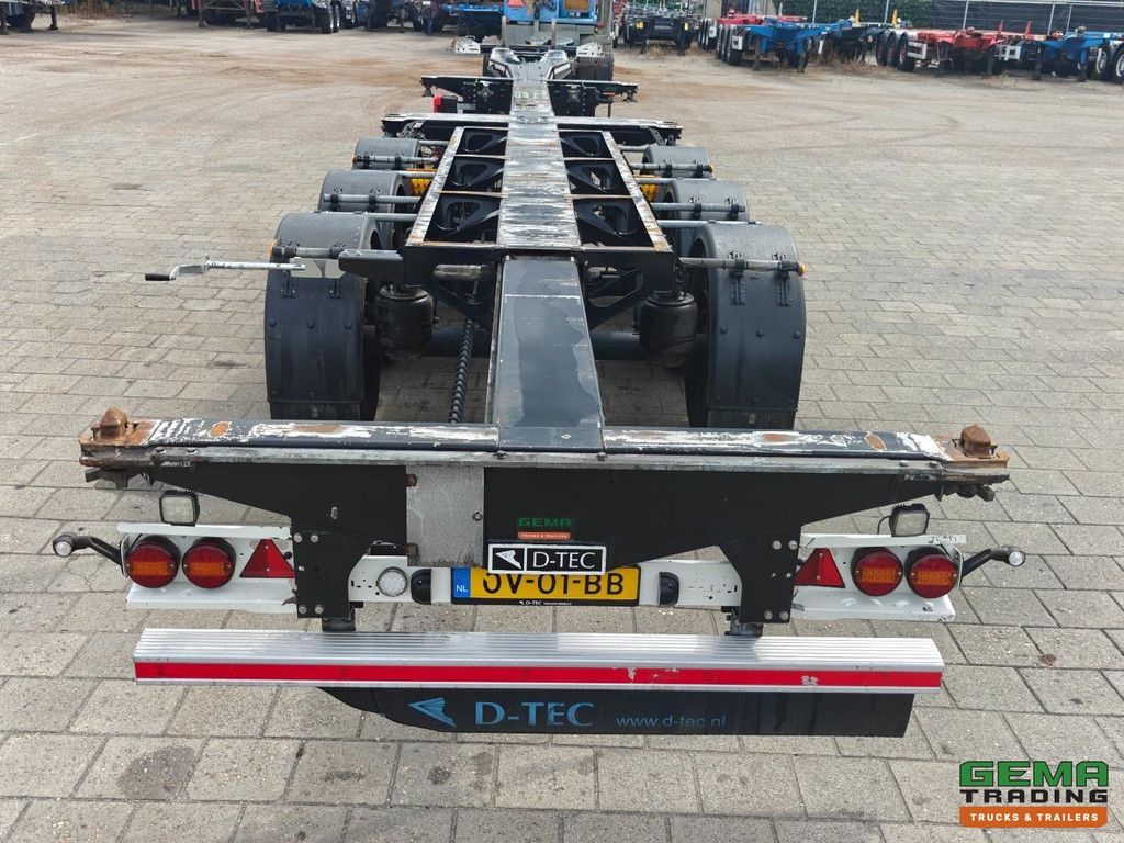 D-Tec FLEXITRAILER FT-LS-S Multi - 3x Extendable - Lift Axle - 4879KG - Valx Disc Brake - 3 Pieces In Stock
