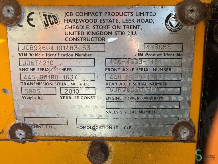 Forklifts Diesel JCB 926 2010