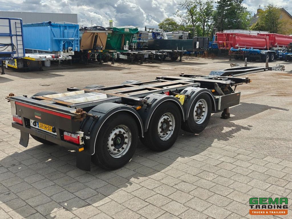 Pacton TXC343 MULTI - ADR - Stainless Steel Drip Tray - 3x Extendable - Valx Disc Brake - LiftAxle - 5295KG