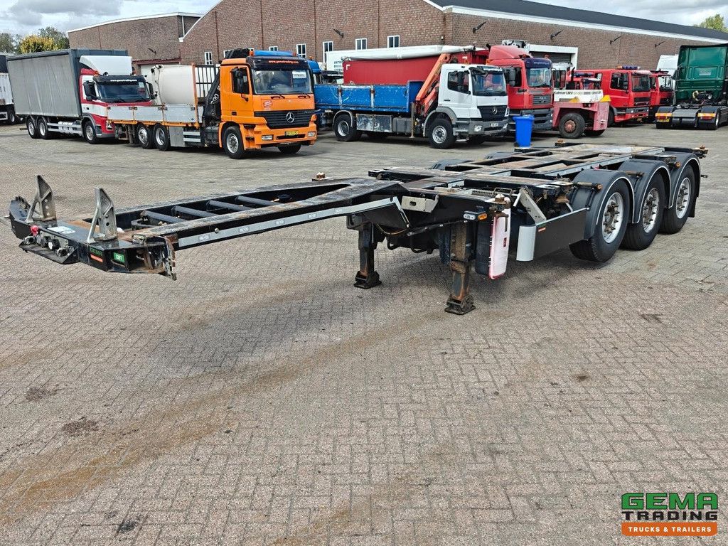 Pacton TXC343 MULTI - ADR - Stainless Steel Drip Tray - 3x Extendable - Valx Disc Brake - LiftAxle - 5295KG