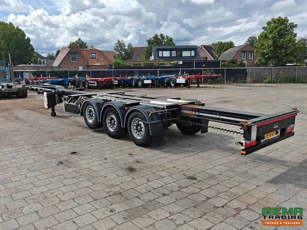 Pacton TXC343 MULTI - ADR - Stainless Steel Drip Tray - 3x Extendable - Valx Disc Brake - LiftAxle - 5295KG