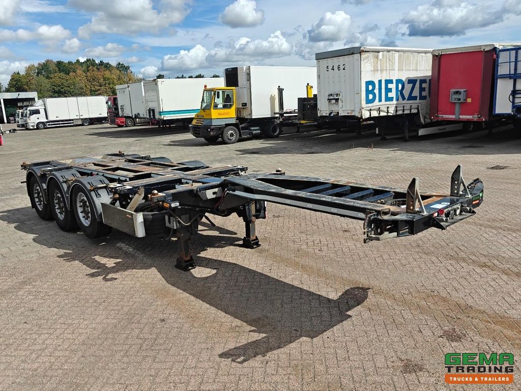 Pacton TXC343 MULTI - ADR - Stainless Steel Drip Tray - 3x Extendable - Valx Disc Brake - LiftAxle - 5295KG