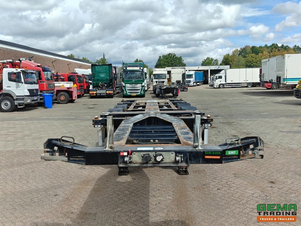 Pacton TXC343 MULTI - ADR - Stainless Steel Drip Tray - 3x Extendable - Valx Disc Brake - LiftAxle - 5295KG