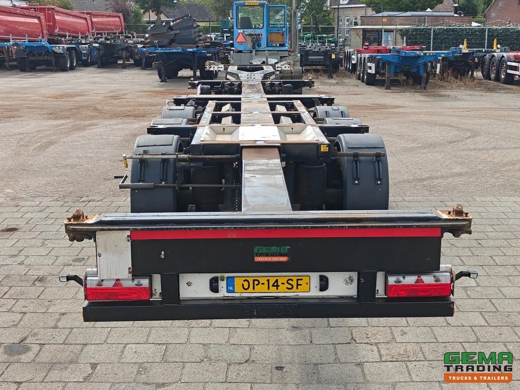 Pacton TXC343 MULTI - ADR - Stainless Steel Drip Tray - 3x Extendable - Valx Disc Brake - LiftAxle - 5295KG
