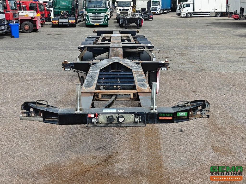 Pacton TXC343 MULTI - ADR - Stainless Steel Drip Tray - 3x Extendable - Valx Disc Brake - LiftAxle - 5295KG