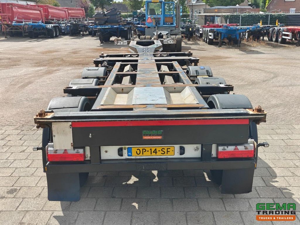 Pacton TXC343 MULTI - ADR - Stainless Steel Drip Tray - 3x Extendable - Valx Disc Brake - LiftAxle - 5295KG