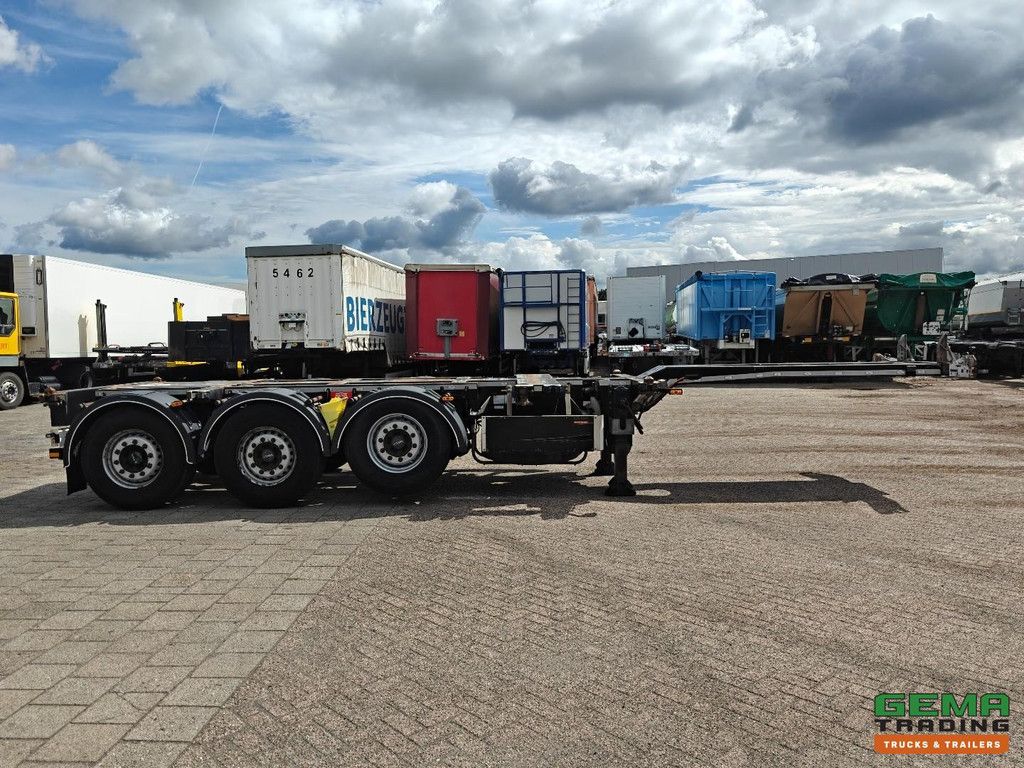 Pacton TXC343 MULTI - ADR - Stainless Steel Drip Tray - 3x Extendable - Valx Disc Brake - LiftAxle - 5295KG