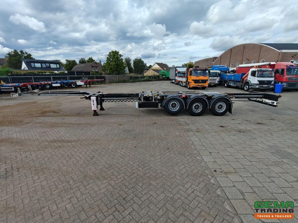 Pacton TXC343 MULTI - ADR - Stainless Steel Drip Tray - 3x Extendable - Valx Disc Brake - LiftAxle - 5295KG