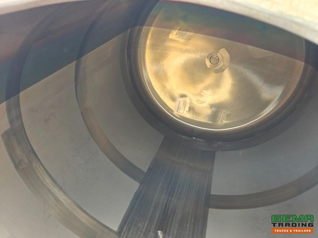 Burg BPO 12-27 Z Insulated Stainless Steel Tank 32,450L - Chemical Tank - SAF Drum Brake - NL trailer