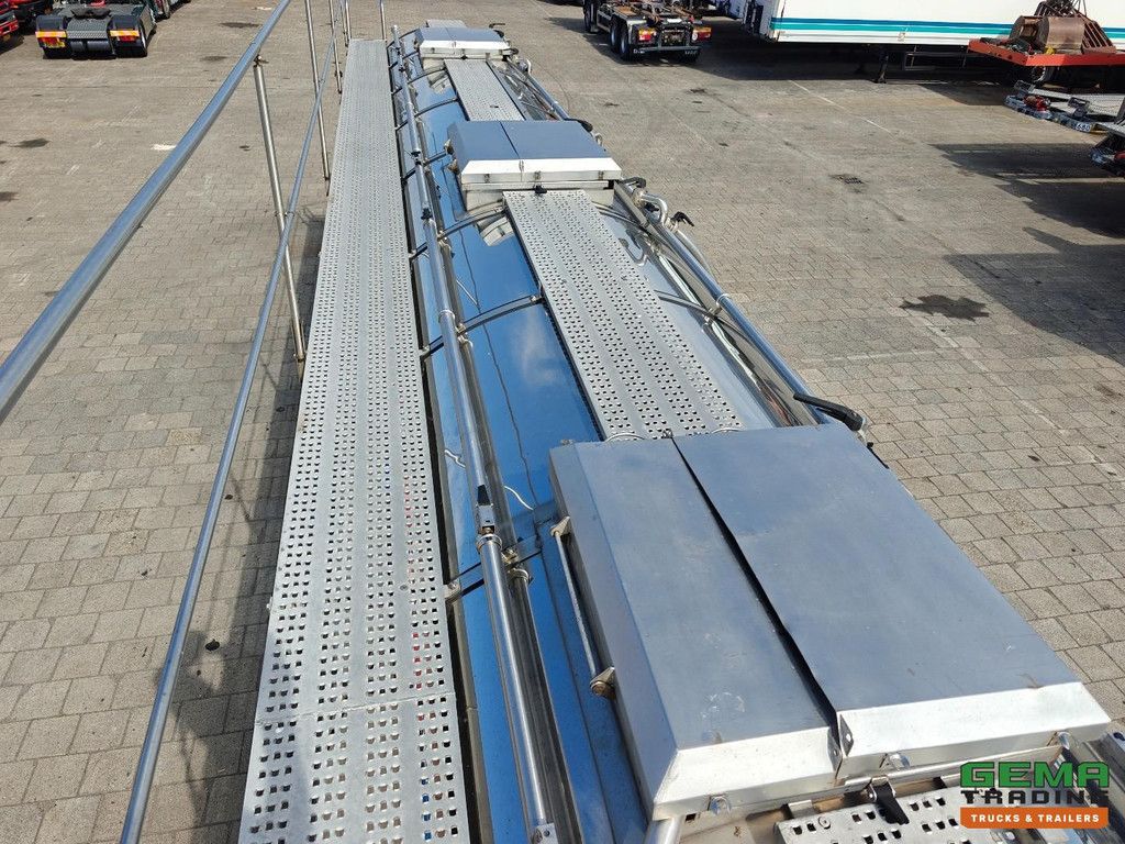Burg BPO 12-27 Z Insulated Stainless Steel Tank 32,450L - Chemical Tank - SAF Drum Brake - NL trailer