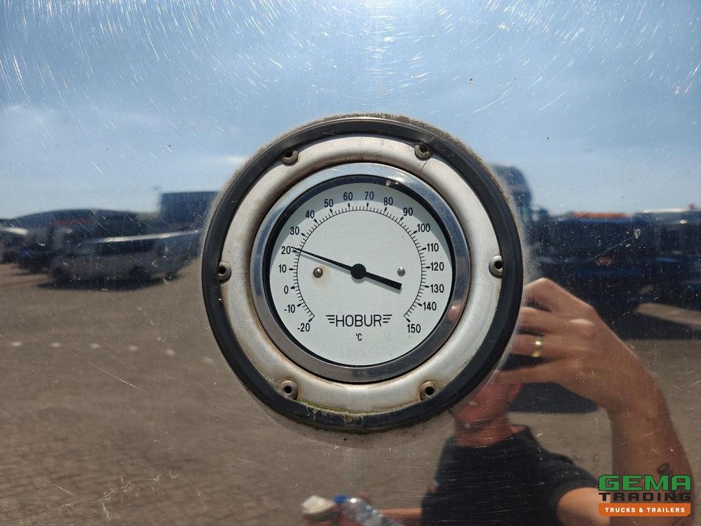 Burg BPO 12-27 Z Insulated Stainless Steel Tank 32,450L - Chemical Tank - SAF Drum Brake - NL trailer