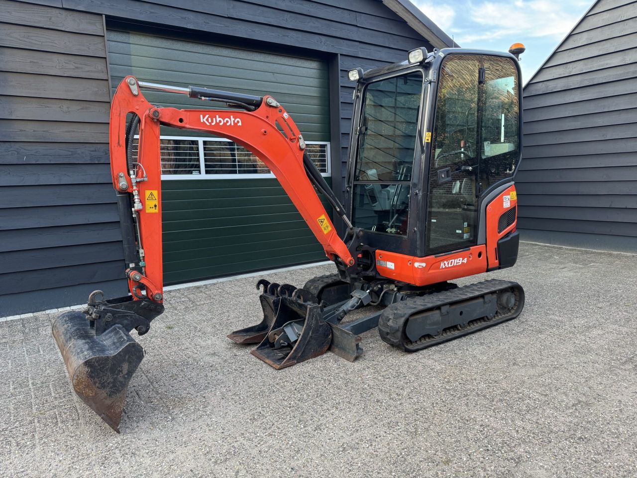 Kubota KX019-4 minigraver / graafmachine / minikraan (2019)