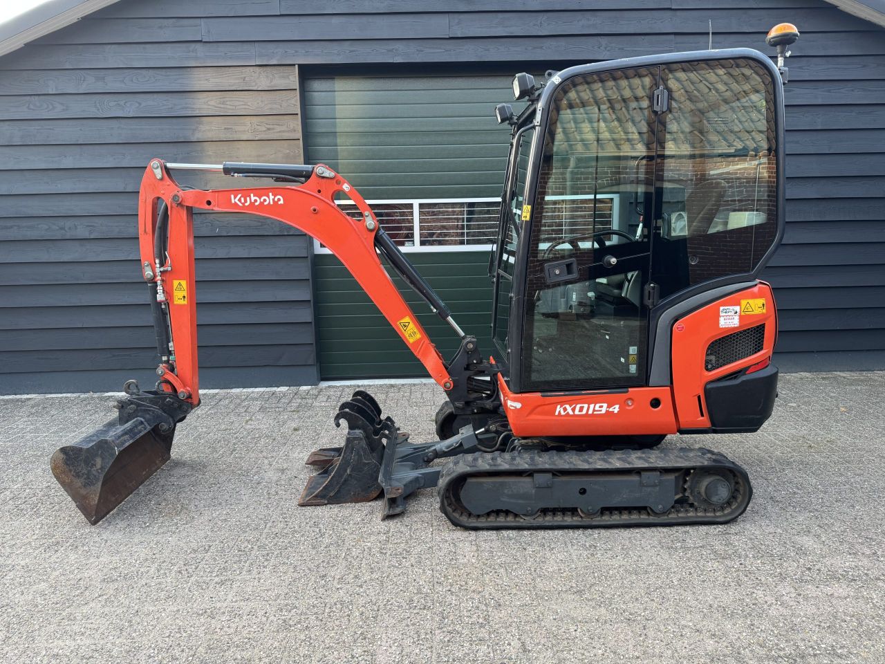 Kubota KX019-4 minigraver / graafmachine / minikraan (2019)