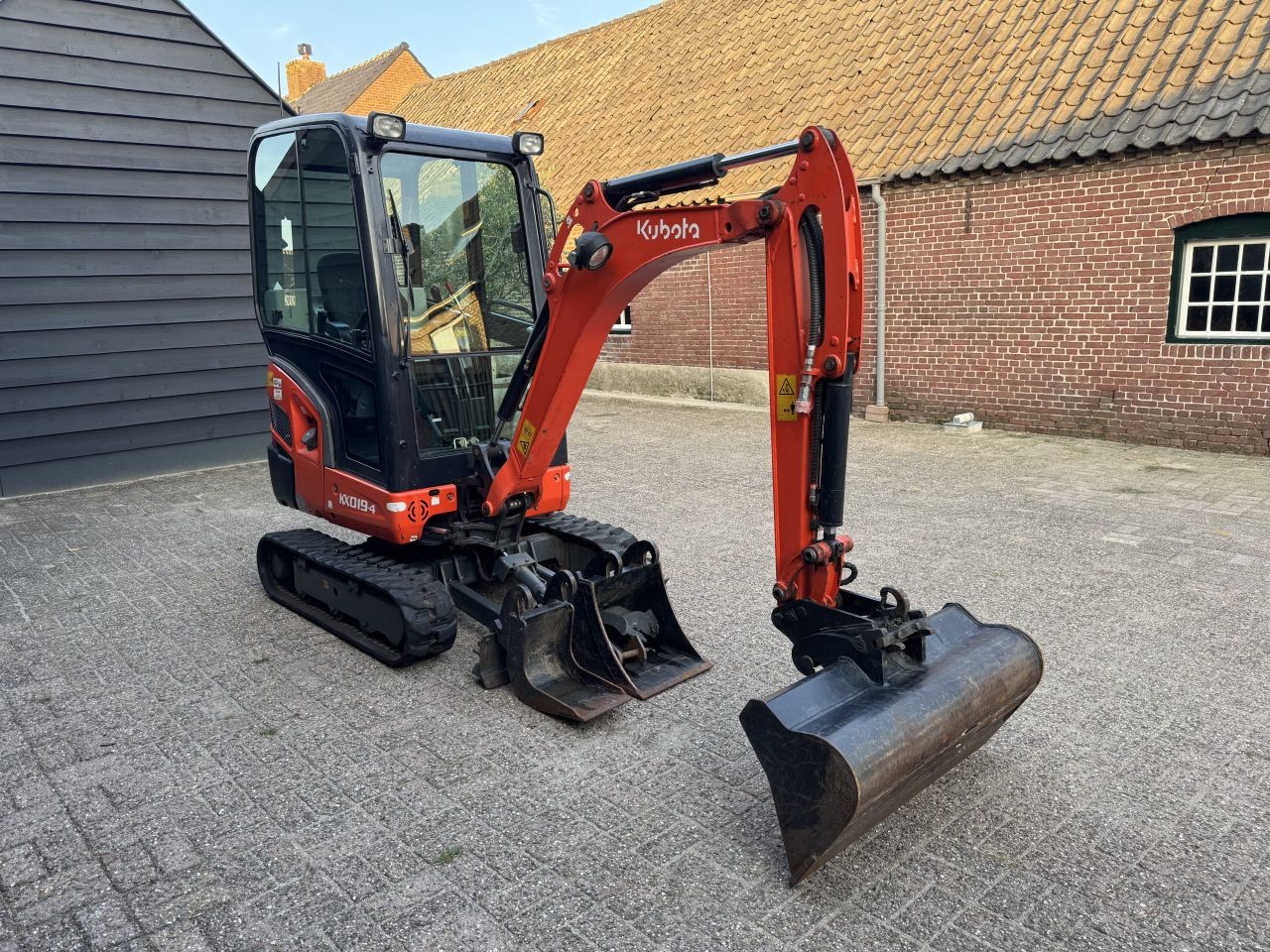 Kubota KX019-4 minigraver / graafmachine / minikraan (2019)