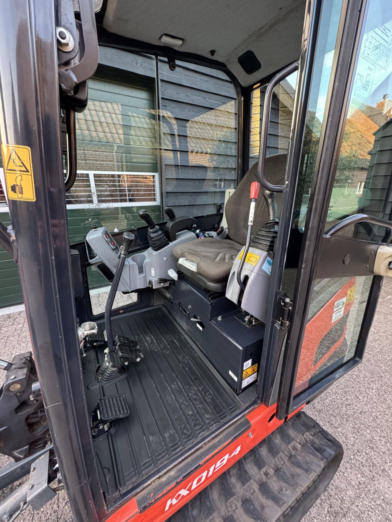 Kubota KX019-4 minigraver / graafmachine / minikraan (2019)