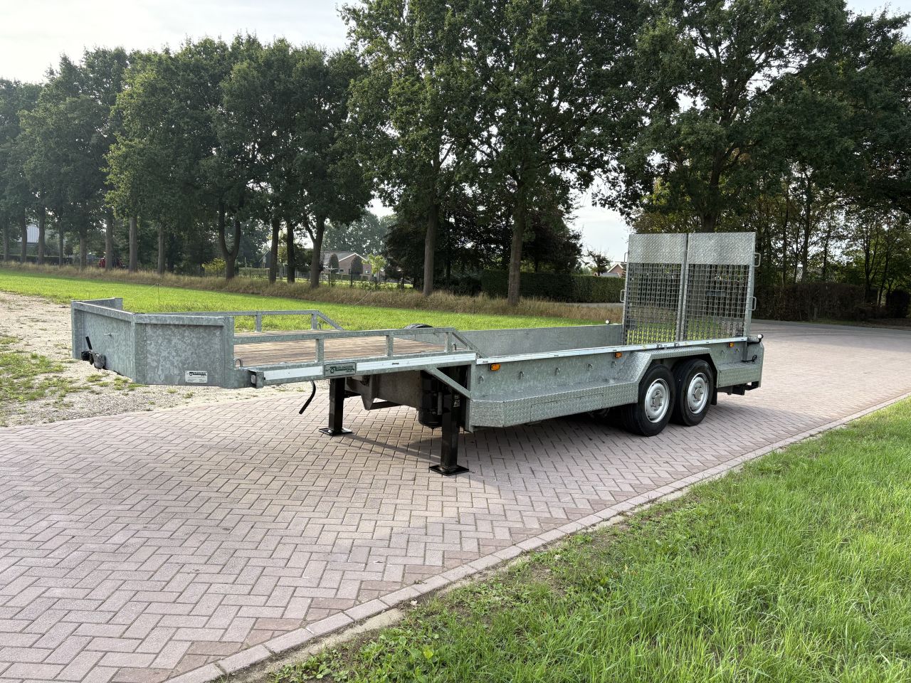 Be oplegger kuip dieplader HEFTRUCKKLEPPE 8 ton Veldhuizen 2020