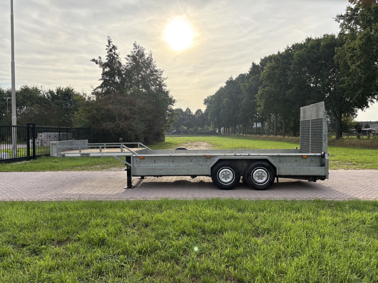 Be oplegger kuip dieplader HEFTRUCKKLEPPE 8 ton Veldhuizen 2020