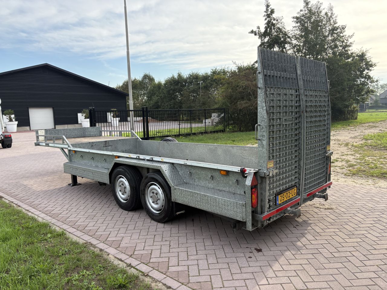 Be oplegger kuip dieplader HEFTRUCKKLEPPE 8 ton Veldhuizen 2020