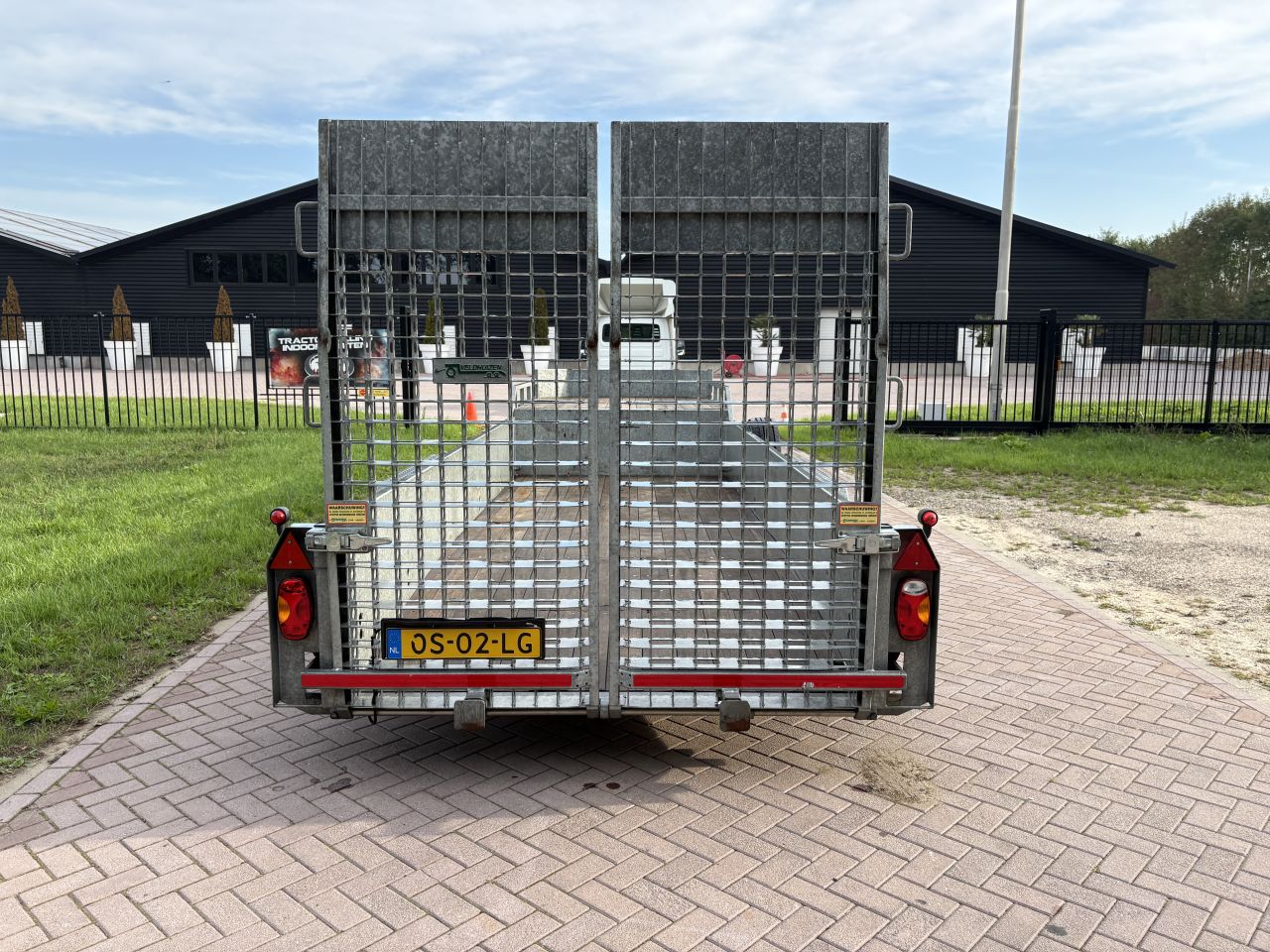 Be oplegger kuip dieplader HEFTRUCKKLEPPE 8 ton Veldhuizen 2020