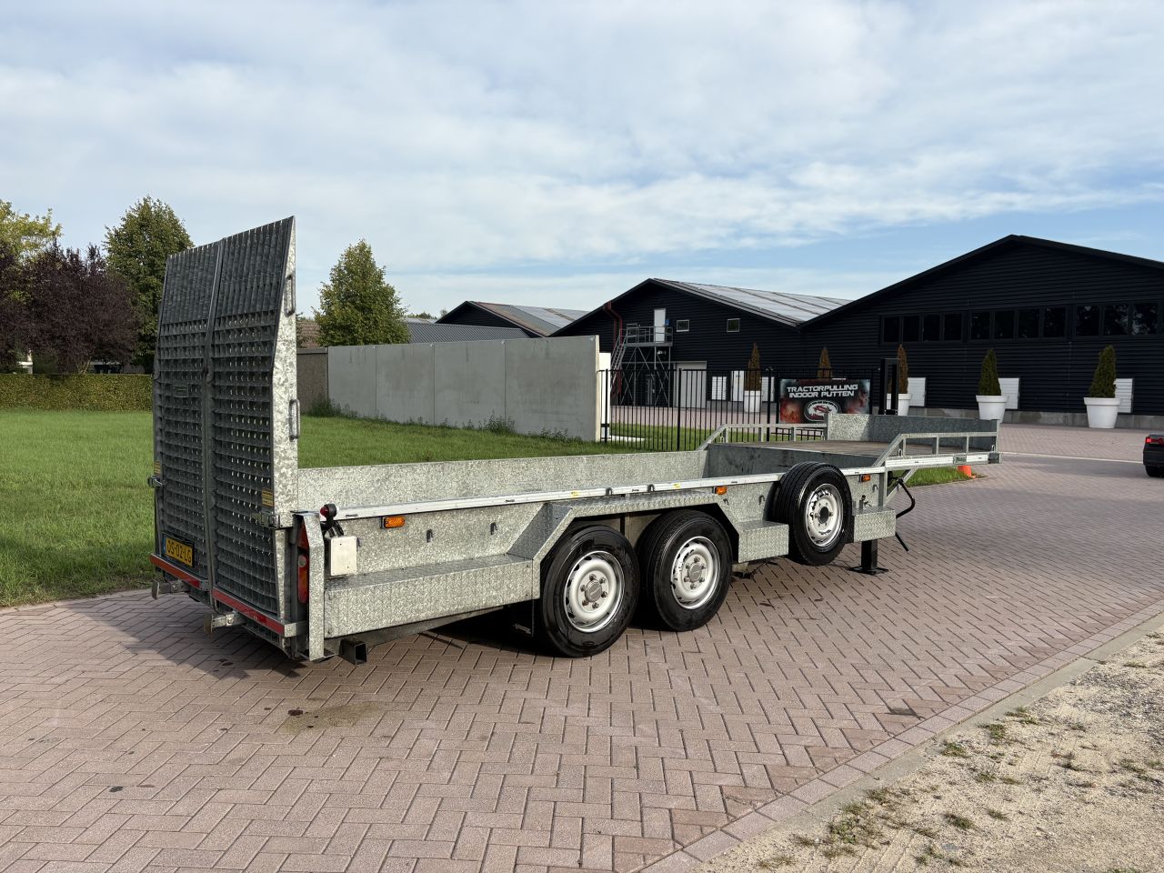 Be oplegger kuip dieplader HEFTRUCKKLEPPE 8 ton Veldhuizen 2020