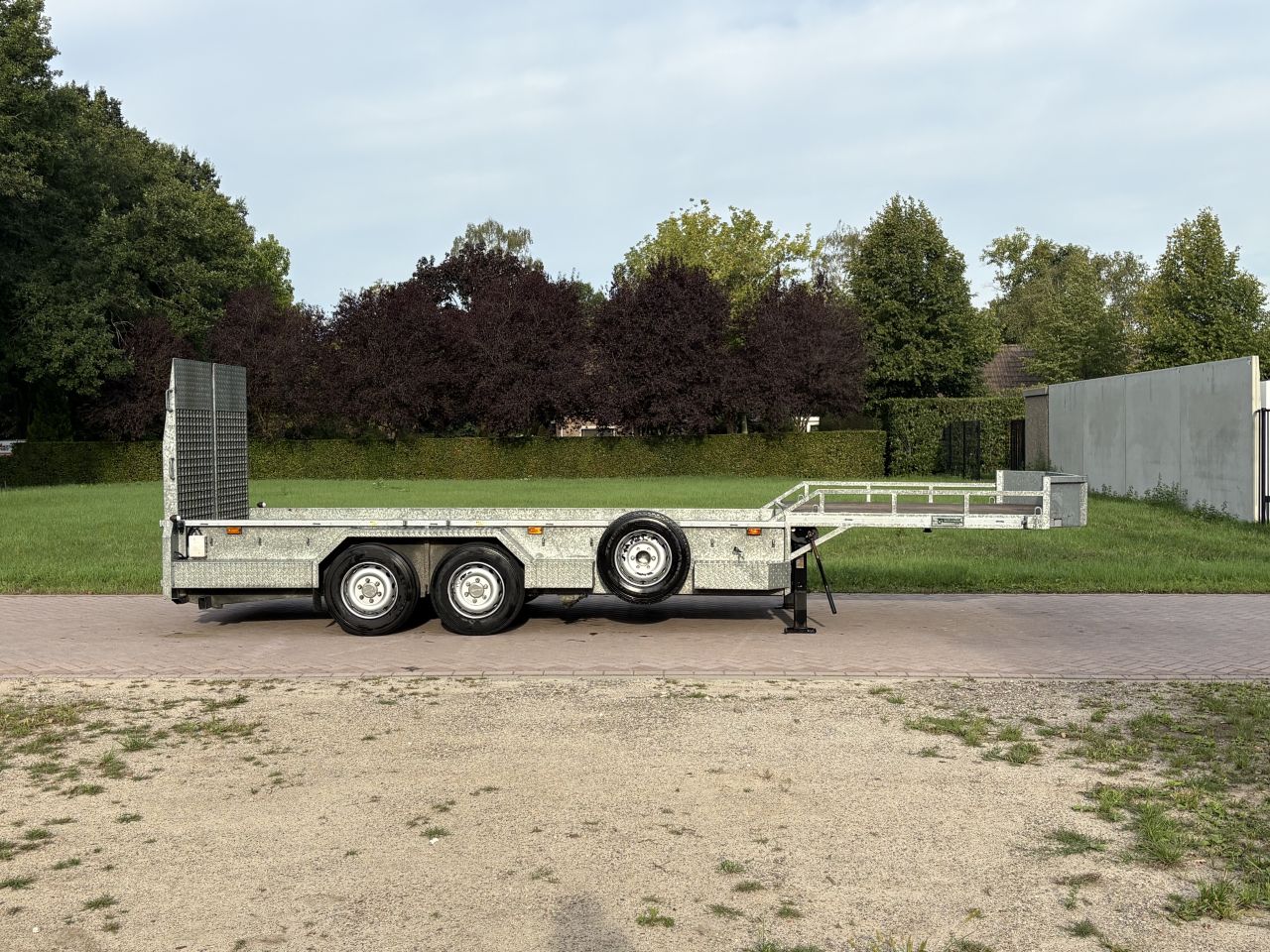 Be oplegger kuip dieplader HEFTRUCKKLEPPE 8 ton Veldhuizen 2020