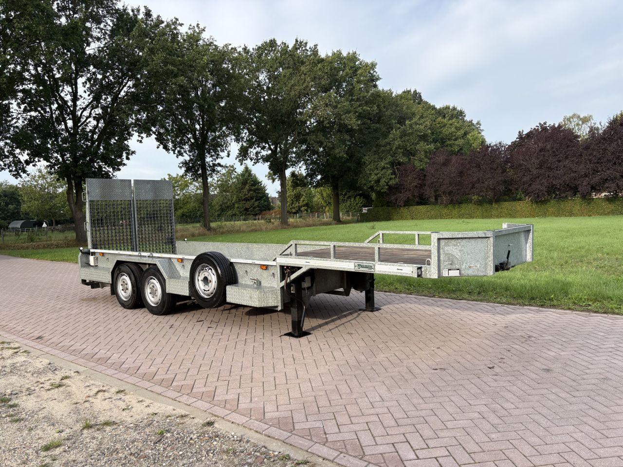 Be oplegger kuip dieplader HEFTRUCKKLEPPE 8 ton Veldhuizen 2020