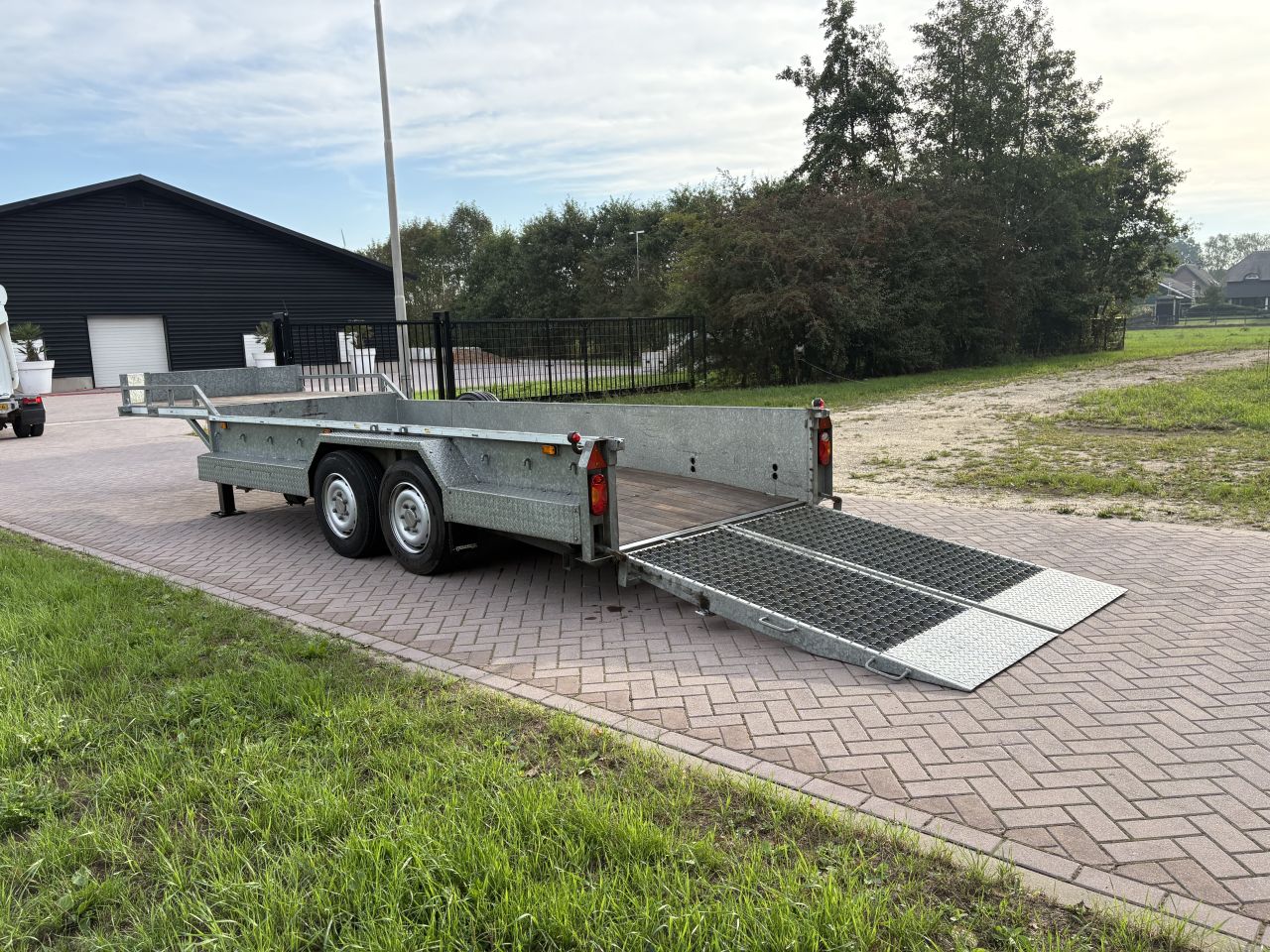 Be oplegger kuip dieplader HEFTRUCKKLEPPE 8 ton Veldhuizen 2020