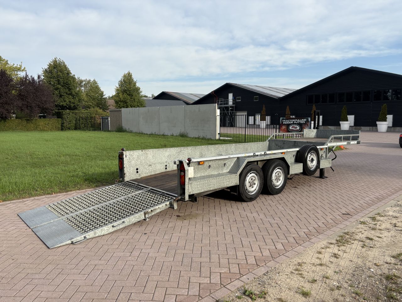 Be oplegger kuip dieplader HEFTRUCKKLEPPE 8 ton Veldhuizen 2020
