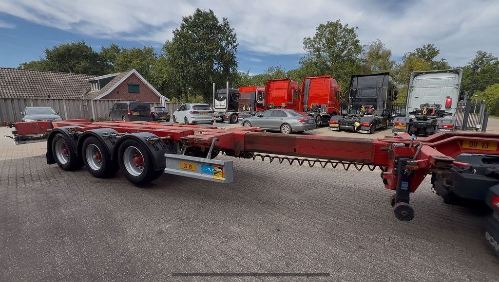 Pacton T3-010 2x20 40 45FT Extendable Liftas Trommelrem NL Trailer