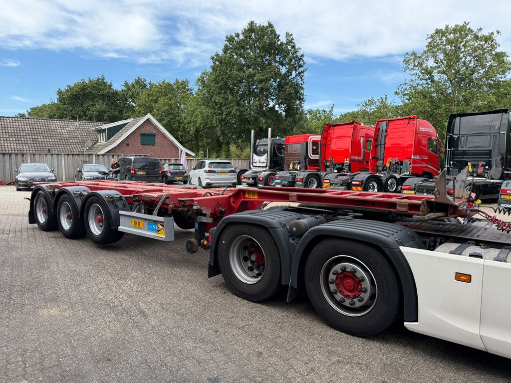 Pacton T3-010 2x20 40 45FT Extendable Liftas Trommelrem NL Trailer