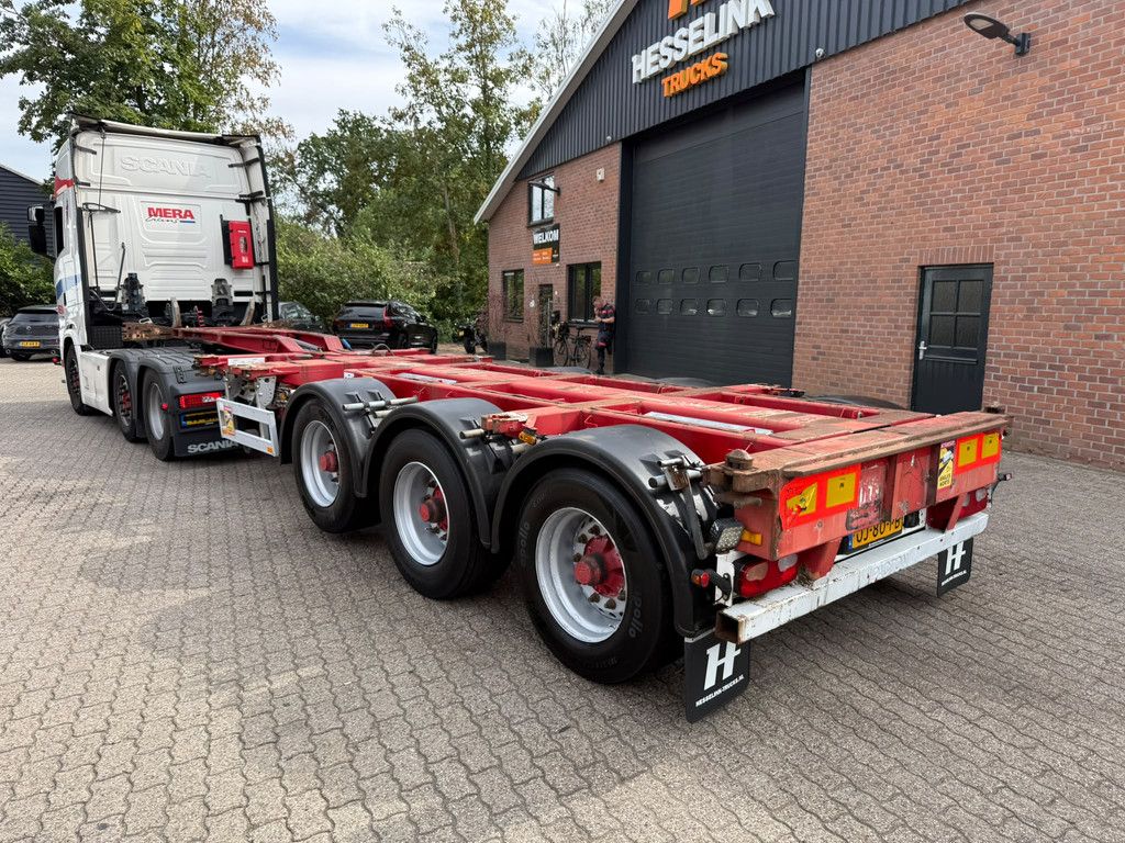 Pacton T3-010 2x20 40 45FT Extendable Liftas Trommelrem NL Trailer