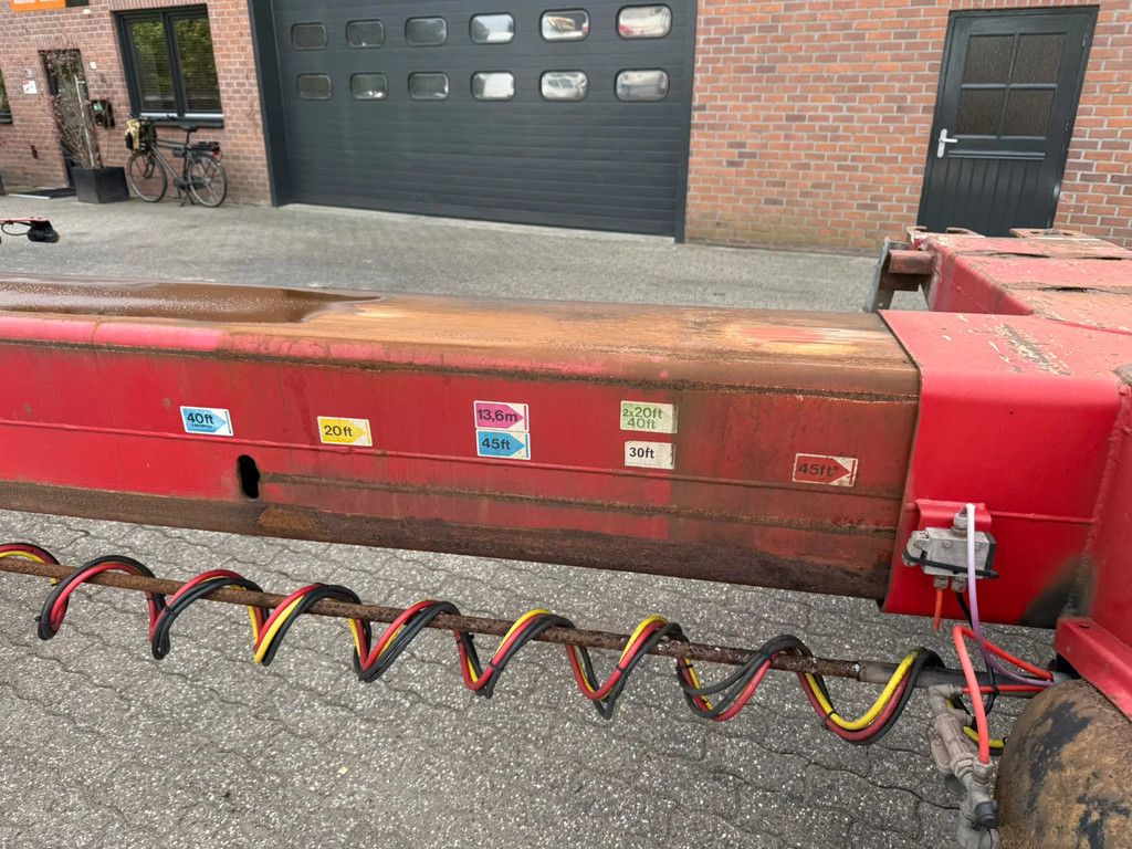 Pacton T3-010 2x20 40 45FT Extendable Liftas Trommelrem NL Trailer
